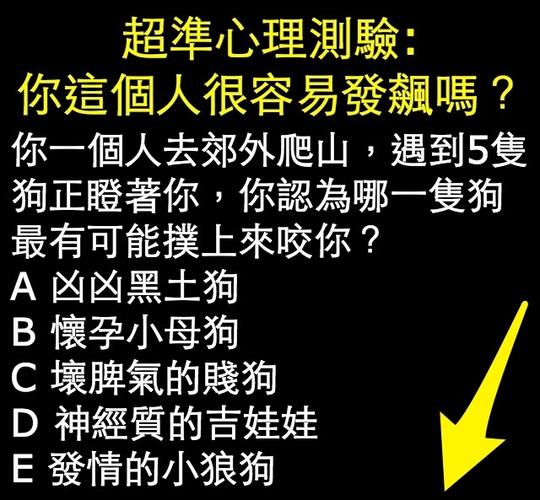 心理测试类型及应用