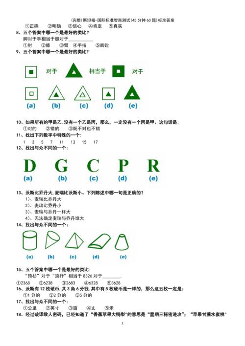 测智商国际标准试题在产业发展中的应用与影响