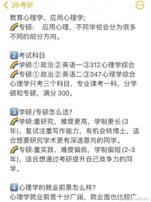 考研心理学属于什么学科门类